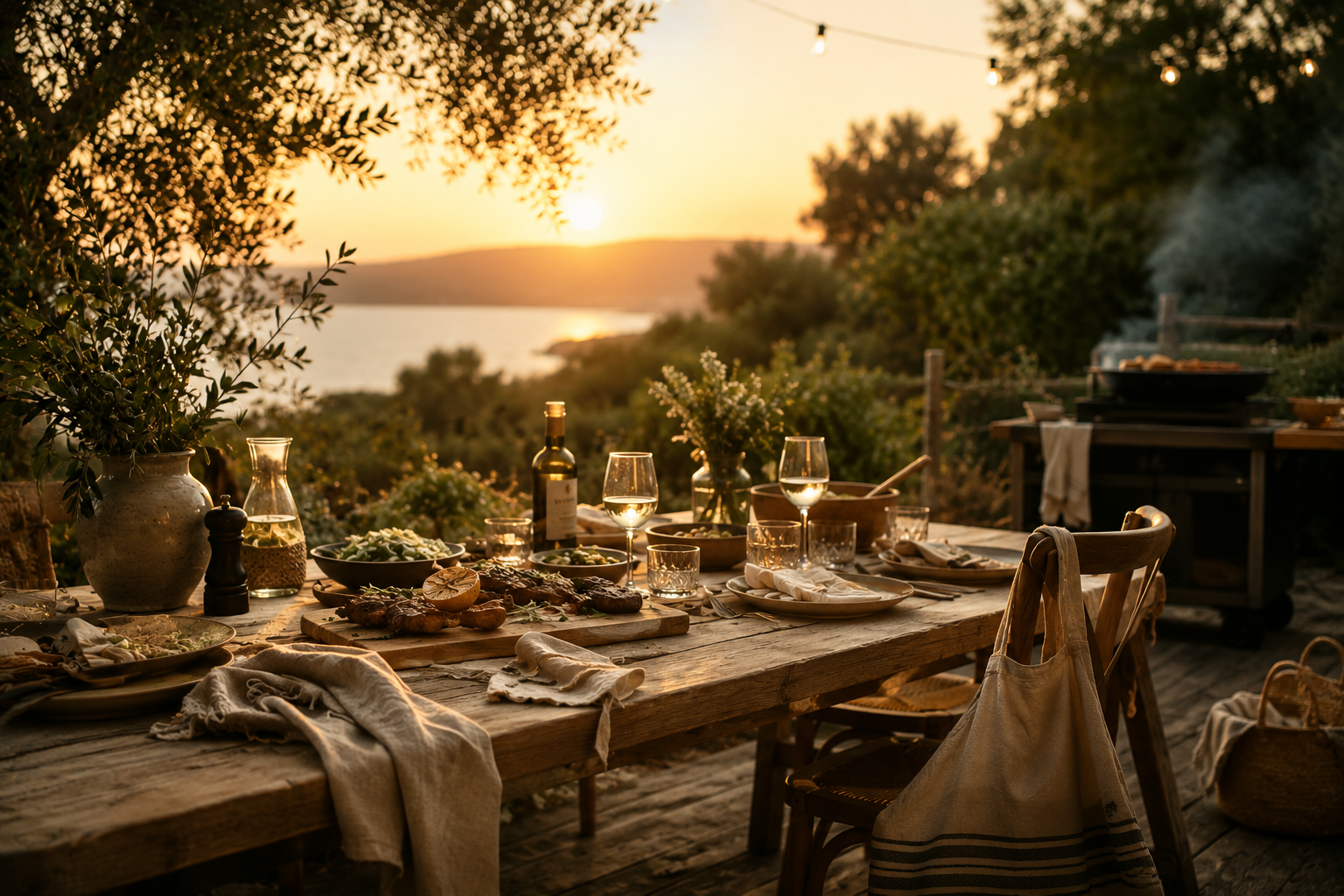 Tell a story around the dinner table